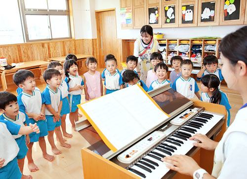 情操を豊かに育む音楽活動。